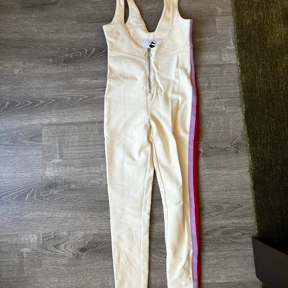 Cordova Vail Ski Bib | Cream | Women’s Ski Suit